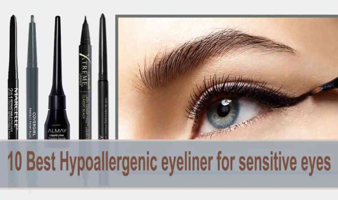 Hypoallergenic eyeliner for sensitive eyes
